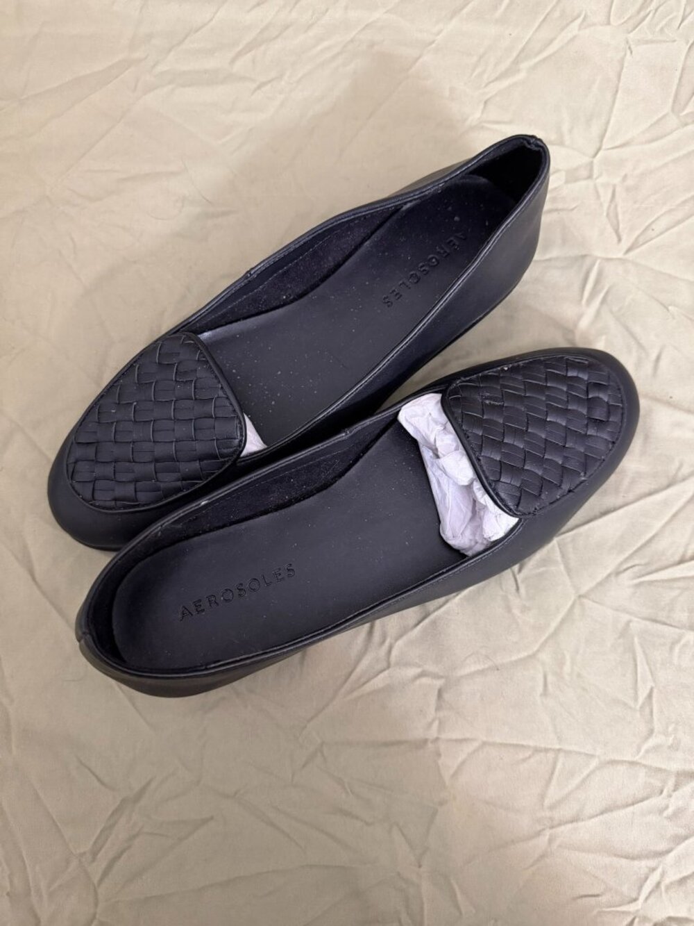 Aerosoles Black Flat Shoes
